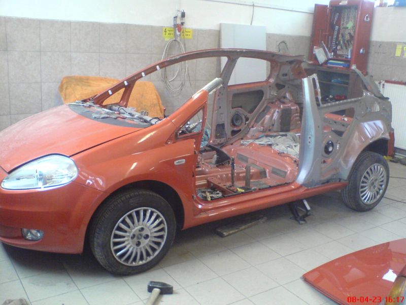 Borult Fiat javítása